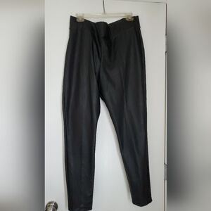 Old Navy Faux Leather Stevie High Rise Seamed Pants, XL, Size 16-18